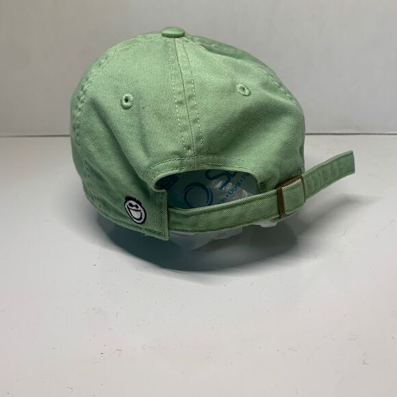 Life is Good Green Flip Flop Adjustable Strap Baseball Hat - Picture 3 of 8